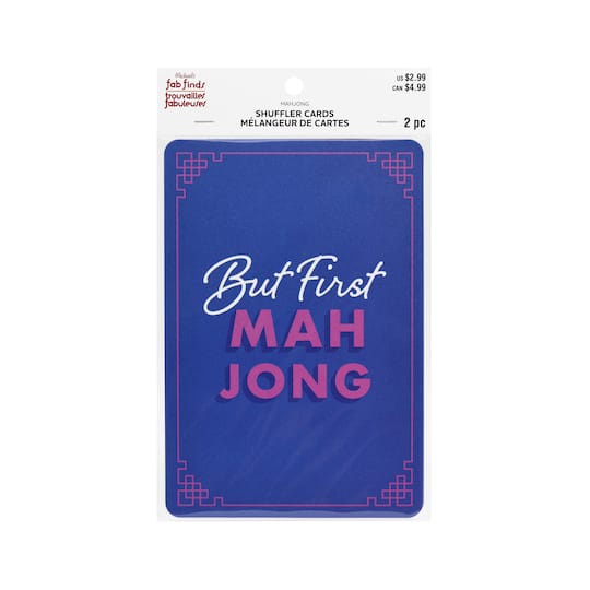 Mahjong Shuffle Cards